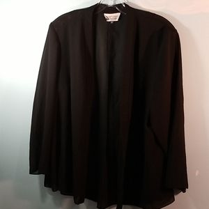 Michel Antoni dress collection black blazer 22